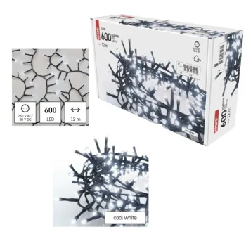Emos novogodišnje LED lampice jež 12m hladno bele MTG-D4BC03 Emos novogodišnje LED lampice jež 12m hladno bele MTG-D4BC03
