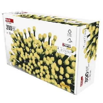 Emos novogodišnje LED lampice sa tajmerom Trešnje 300 LED 30M WW/MF MTG-D5AW24-4 Emos novogodišnje LED lampice sa tajmerom Trešnje 300 LED 30M WW/MF MTG-D5AW24-4