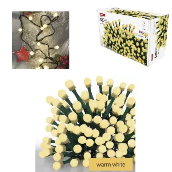 Emos novogodišnje LED lampice sa tajmerom Trešnje 480 LED 30M WW/MF MTG-D5AW25 Emos novogodišnje LED lampice sa tajmerom Trešnje 480 LED 30M WW/MF MTG-D5AW25