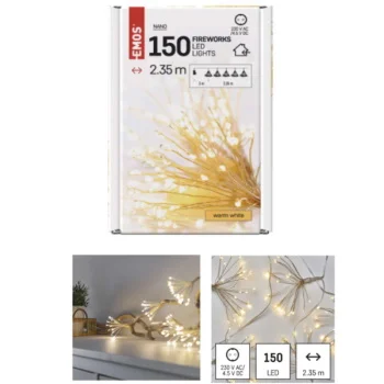 Emos novogodišnji LED nano vatromet 2.35m MTG-D3AW08 Emos novogodišnji LED nano vatromet 2.35m MTG-D3AW08