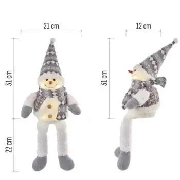 Emos novogodišnji LED Sneško Belić na baterije MTG-DCFW02-3