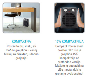 Rowenta ventilatorska grejalica SO 2210 -4