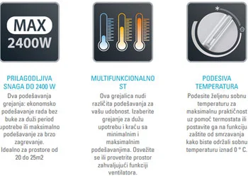 Rowenta ventilatorska grejalica SO 5115-3