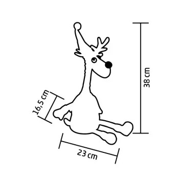 Home plišani pevajući irvas KDD38-2 Home plišani pevajući irvas KDD38-2