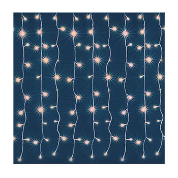 Novogodišnja rasveta - svetleći niz sa 168 toplo belih LED dioda KIN168C/WW 