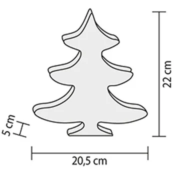 Ukrasna jelka sa LED diodama -1 Ukrasna jelka sa LED diodama -1