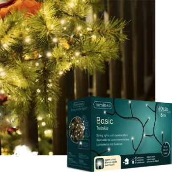 Komplet novogodišnja jelka Pencil Pine 150cm Everlands +  novogodišnje lampice 6m 80 LED Lumineo Basic toplo bele-4 Komplet novogodišnja jelka Pencil Pine 150cm Everlands +  novogodišnje lampice 6m 80 LED Lumineo Basic toplo bele-4