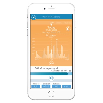 Medisana fitnes narukvica pedometar ViFit-Connect MX3 (Bluetooth Smart)-2