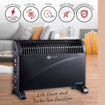 Mesko konvektorska grejalica sa ventilatorom i tajmerom 2000W MS7741-2