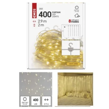 Emos novogodišnja LED zavesa 2.9x2m  MTG-D3EW04 Emos novogodišnja LED zavesa 2.9x2m  MTG-D3EW04