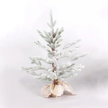 Novogodišnja veštačka jelka Bela visine 60 cm Novogodišnja veštačka jelka Bela visine 60 cm