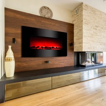 Električni nazidni kamin 2000W Prosto EK2038 -2 Električni nazidni kamin 2000W Prosto EK2038 -2