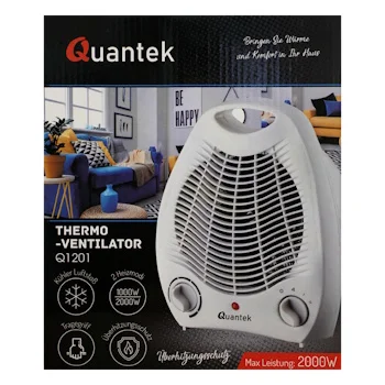 Quantek kalorifer 1000/2000W Q1201-3