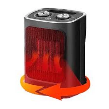 Raf keramička grejalica rotirajuća 1800W crna R.1188B-2