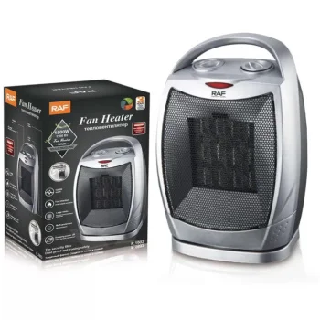 Raf grejalica keramička rotirajuća 1500W siva R.1602 Raf grejalica keramička rotirajuća 1500W siva R.1602