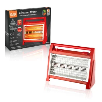 Raf kvarcna grejalica 2400W crvena  R.1175 -1