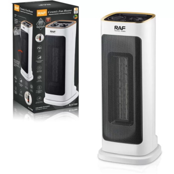 Raf stubna keramička grejalica sa rotacijom 2000W bela R.1179W
