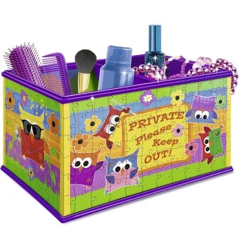 Ravensburger 3D puzzle kutija sa sovama RA12105-1 Ravensburger 3D puzzle kutija sa sovama RA12105-1