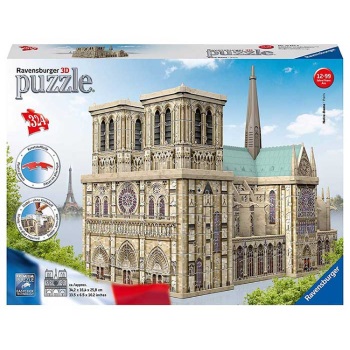 Ravensburger 3D puzzle Notre Dame RA12523