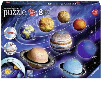 Ravensburger 3d puzzle Solarni sistem RA11668 Ravensburger 3d puzzle Solarni sistem RA11668