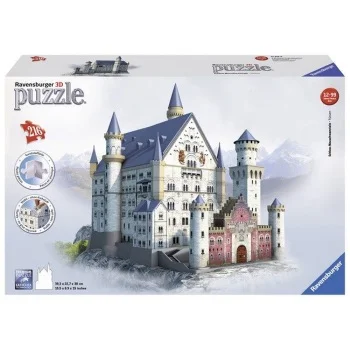 Ravensburger 3D puzzle Zamak Nojsvanštajn RA12573 Ravensburger 3D puzzle Zamak Nojsvanštajn RA12573