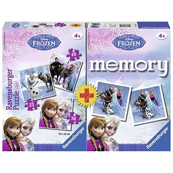 Ravensburger društvena igra - Frozen puzle + memorija RA22311 Ravensburger društvena igra - Frozen puzle + memorija RA22311