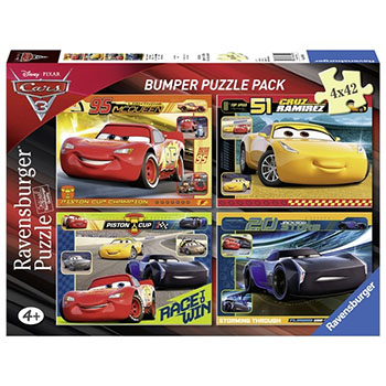 Ravensburger slagalica Cars 4 prijatelja RA06890