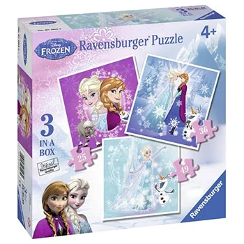 Ravensburger slagalica Frozen 3 u 1 RA07003 Ravensburger slagalica Frozen 3 u 1 RA07003