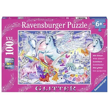 Ravensburger slagalica jednorog sa šljokicama RA13928 Ravensburger slagalica jednorog sa šljokicama RA13928
