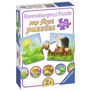 Ravensburger slagalica moje prve puzle 9 u 1 sitne životinje RA07313