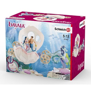Schleich Kraljevska kočija u obliku školjke za vile 41460-1