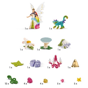 Schleich Magični Elf zamak sa dodacima 42140-1