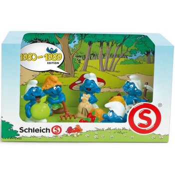 Schleich Set štrumpfova 1980-1989 41255