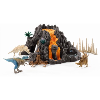 Schleich Vulkan i T-Rex 42305