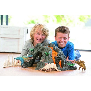Schleich Vulkan i T-Rex 42305-1
