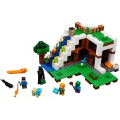 Lego set Minecraft the waterfall base LE21134