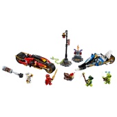 Lego set Ninjago Kais blade cycle & Zane