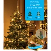 Lumineo Compact novogodišnje stepenaste LED lampice 7 nivoa 700 LED 210cm toplo bele