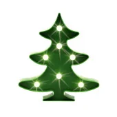 Ukrasna jelka sa LED diodama PLM7/T