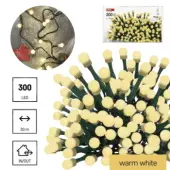 Emos novogodišnje LED lampice sa tajmerom Trešnje 300 LED 30M WW/MF MTG-D5AW24