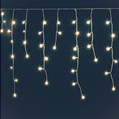 Novogodišnja rasveta - svetleći niz sa 200 toplo belih LED dioda KAF200L/WW 