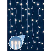 Novogodišnja rasveta - svetleći niz sa 84 toplo bele LED diode KIN84C/WW