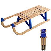 Kunert sklopive sanke za decu sa plastičnim mehanizmom