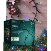 Lumineo novogodišnje LED lampice bez treperenja 96L 3.6m topla bela