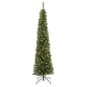 Novogodišnja jelka sa lampicama Pencil Pine Everlands 180cm