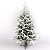 Novogodišnja veštačka jelka Sneg visine 90 cm