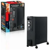 Raf uljni radijator sa ventilatorom 13 rebara 2900W crni R.1338B 