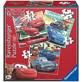 Ravensburger slagalica Cars 3 u 1 RA07258