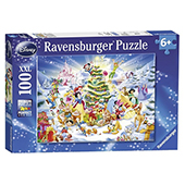 Ravensburger slagalica Božićna magija Disney RA10545