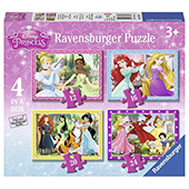 Ravensburger slagalica Diznijeve princeze 4 u 1 RA07397